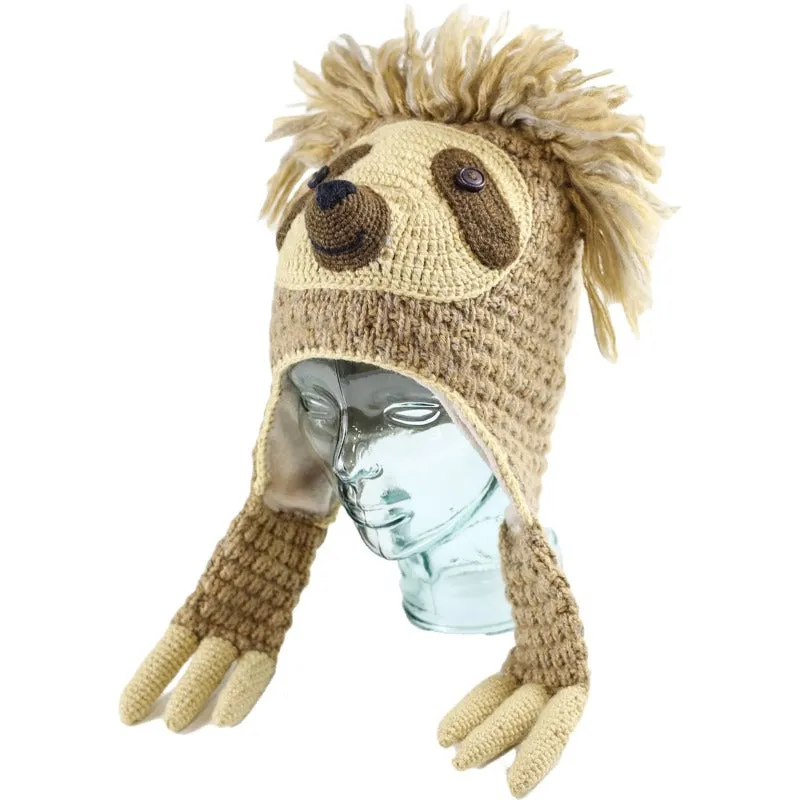 Adult Animal Hats (5  Options)