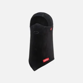 Airhole Balaclava Hinge Milk Fleece Face Mask - Black