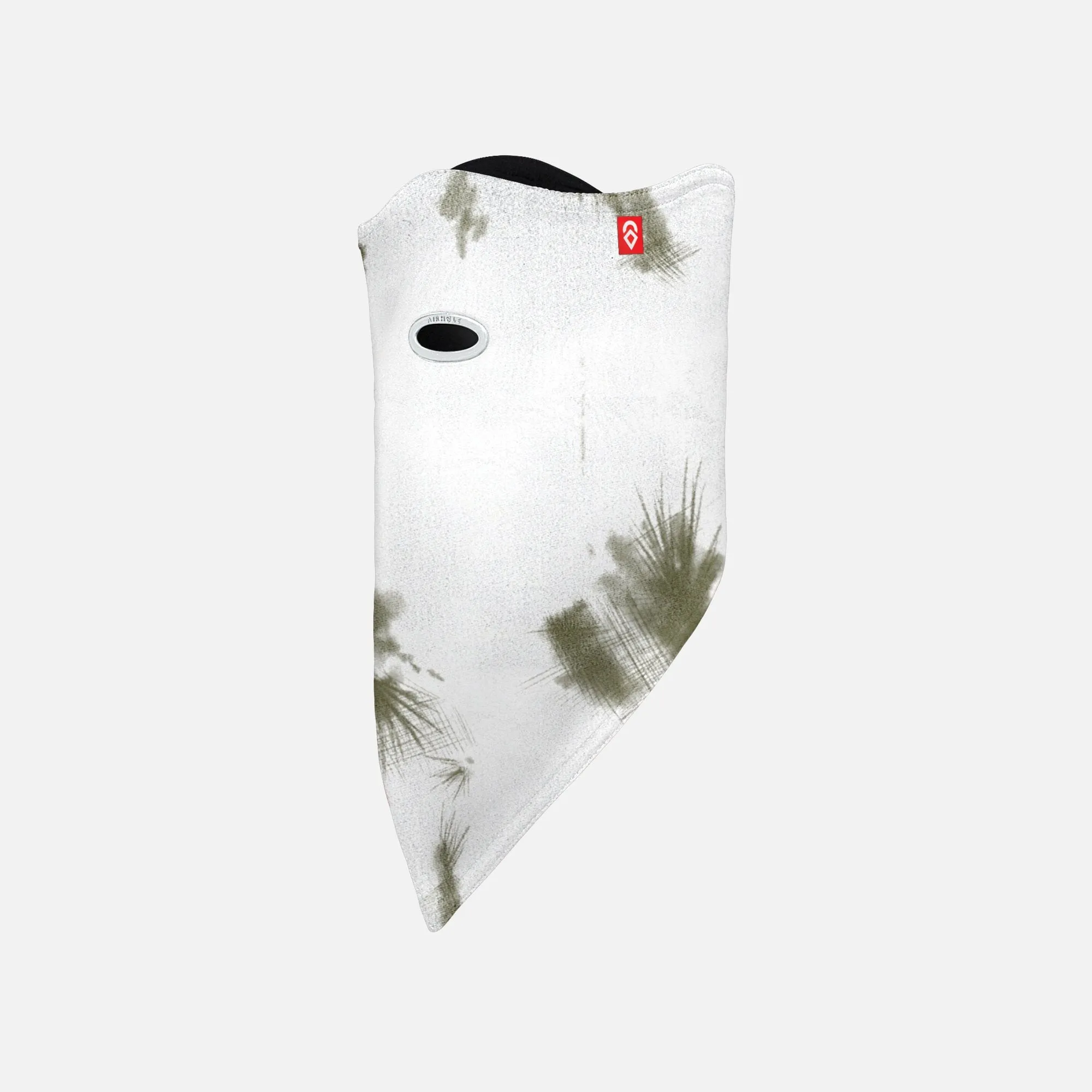 Airhole Standard 2-Layer Soft Shell Face Mask - Snow Camo