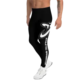 Athletic Apparatus Black White logo V2 Men's Leggings