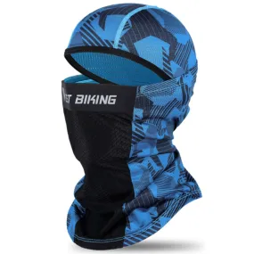 Balaclava Camuflada Respirável com Proteção UV400