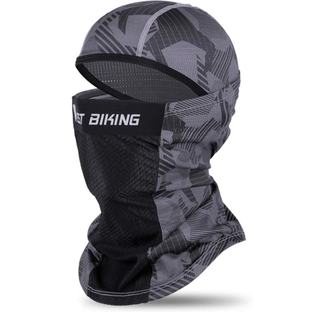 Balaclava Camuflada Respirável com Proteção UV400