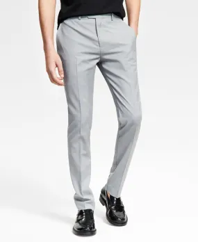 Bar Iii Mens Slim fit Dress Pants 38 / 30 Light Grey