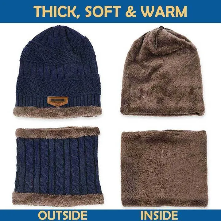 Beanie Hat Scarf Set