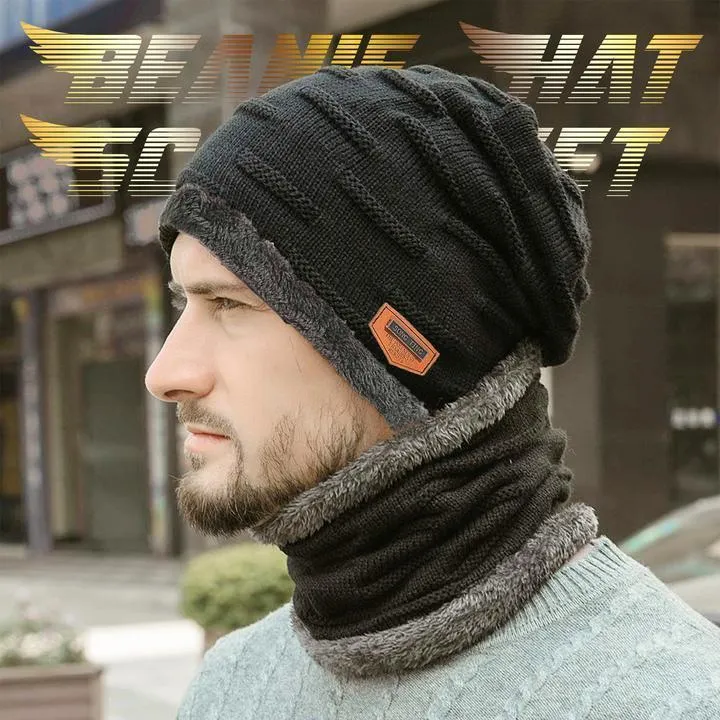 Beanie Hat Scarf Set