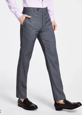 Calvin Klein Mens Slim fit Dress Pants 46 / 30 Grey