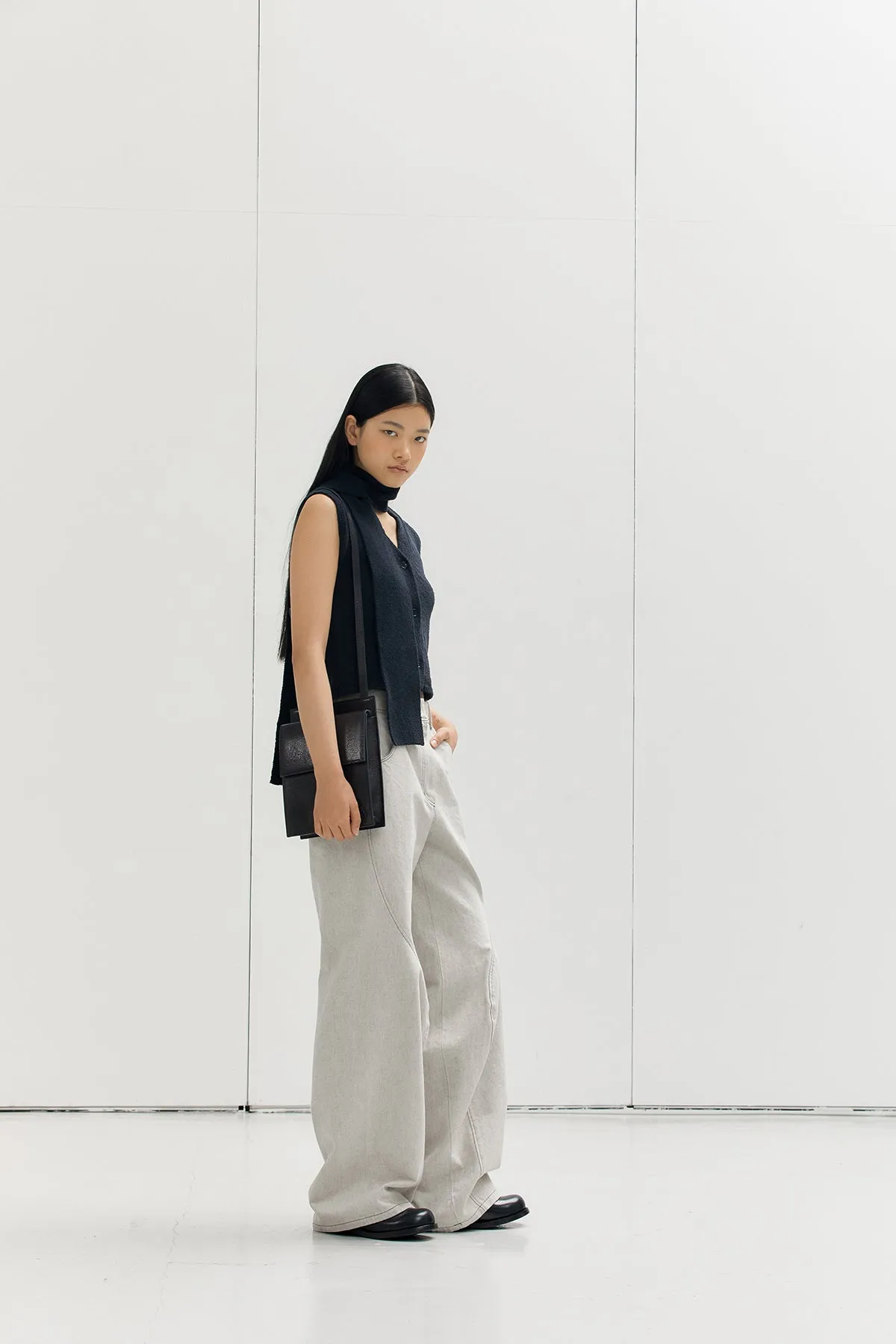 Channel Jeans In Ecru