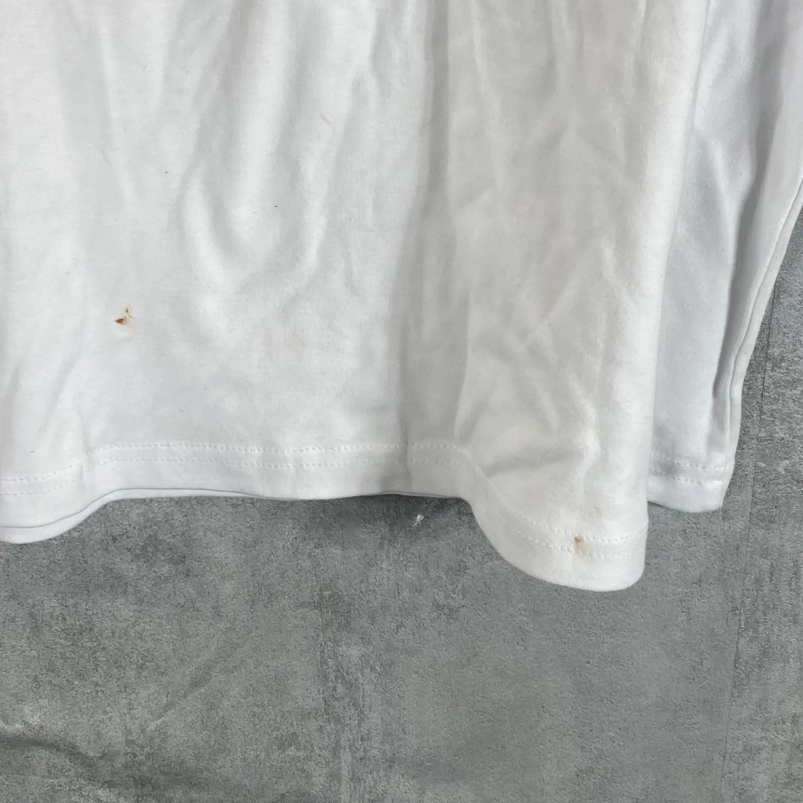 CLUB ROOM Men's White Solid Interlock Turtleneck Long-Sleeve Shirt SZ XL