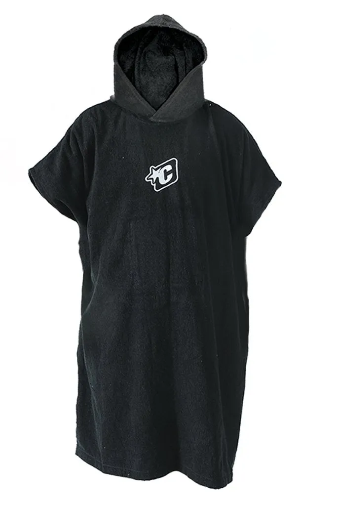 Creatures ICON PONCHO: BLACK
