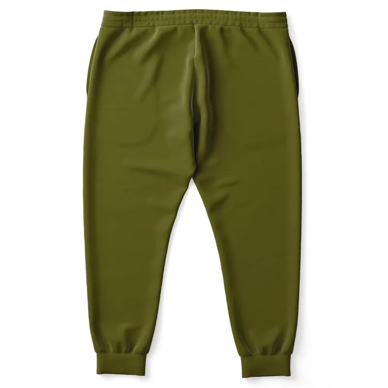 Dark Midtone Yellow Joggers | Unisex | with PLUS sizes | C0M0Y80K80