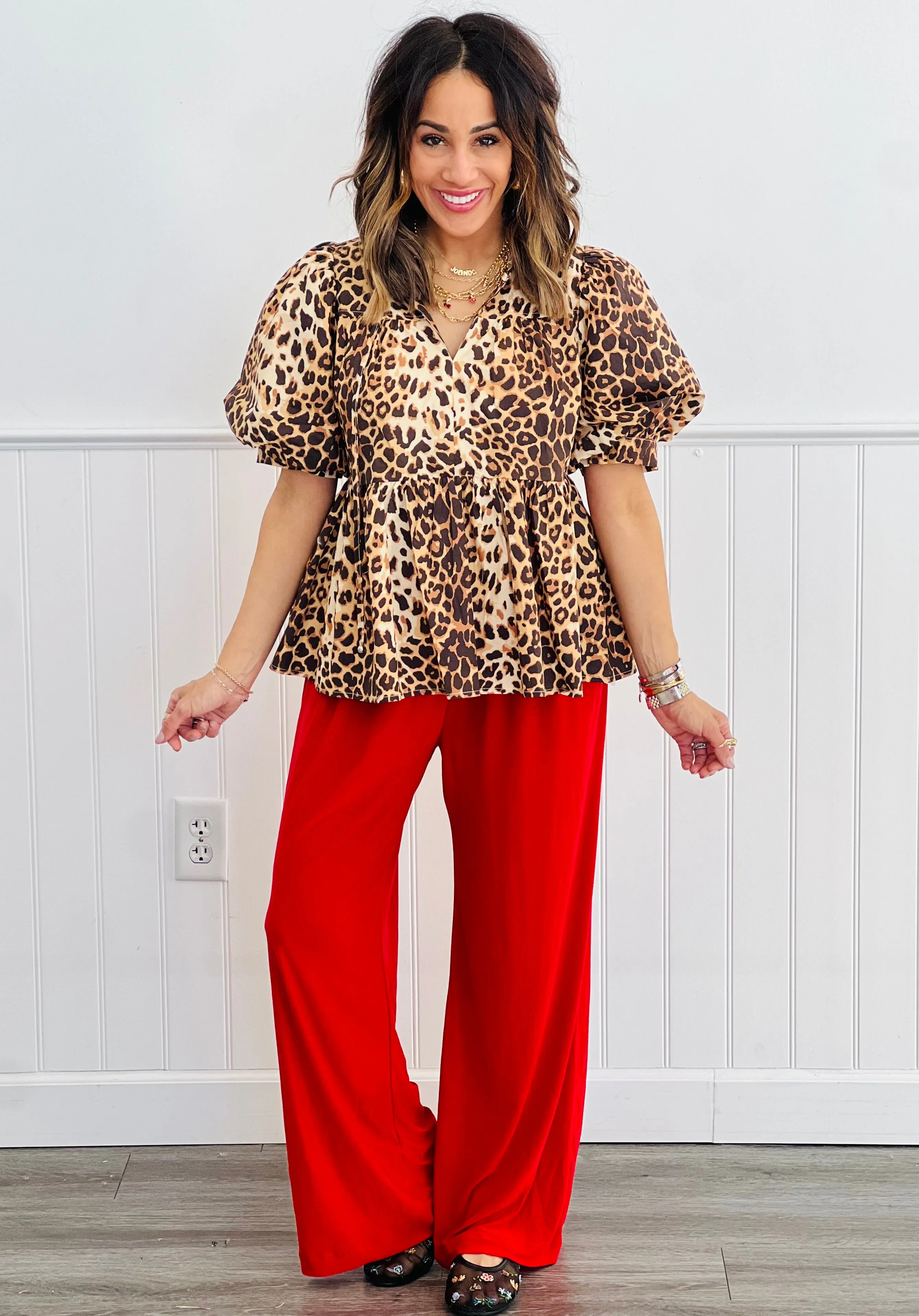 Dear Scarlett Yes Please Poncho Tunic Top & Pants Set (Reg. & Plus) - 8 Colors