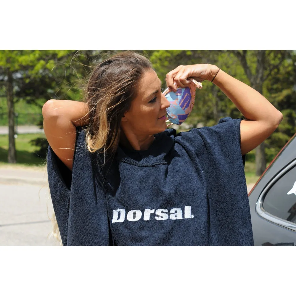 DORSAL Thick Microfiber Surf Poncho Robe for Wetsuit Changing Towel