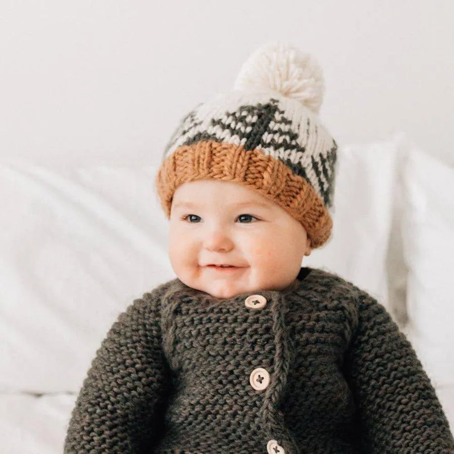 Forest Cardigan and Beanie Set