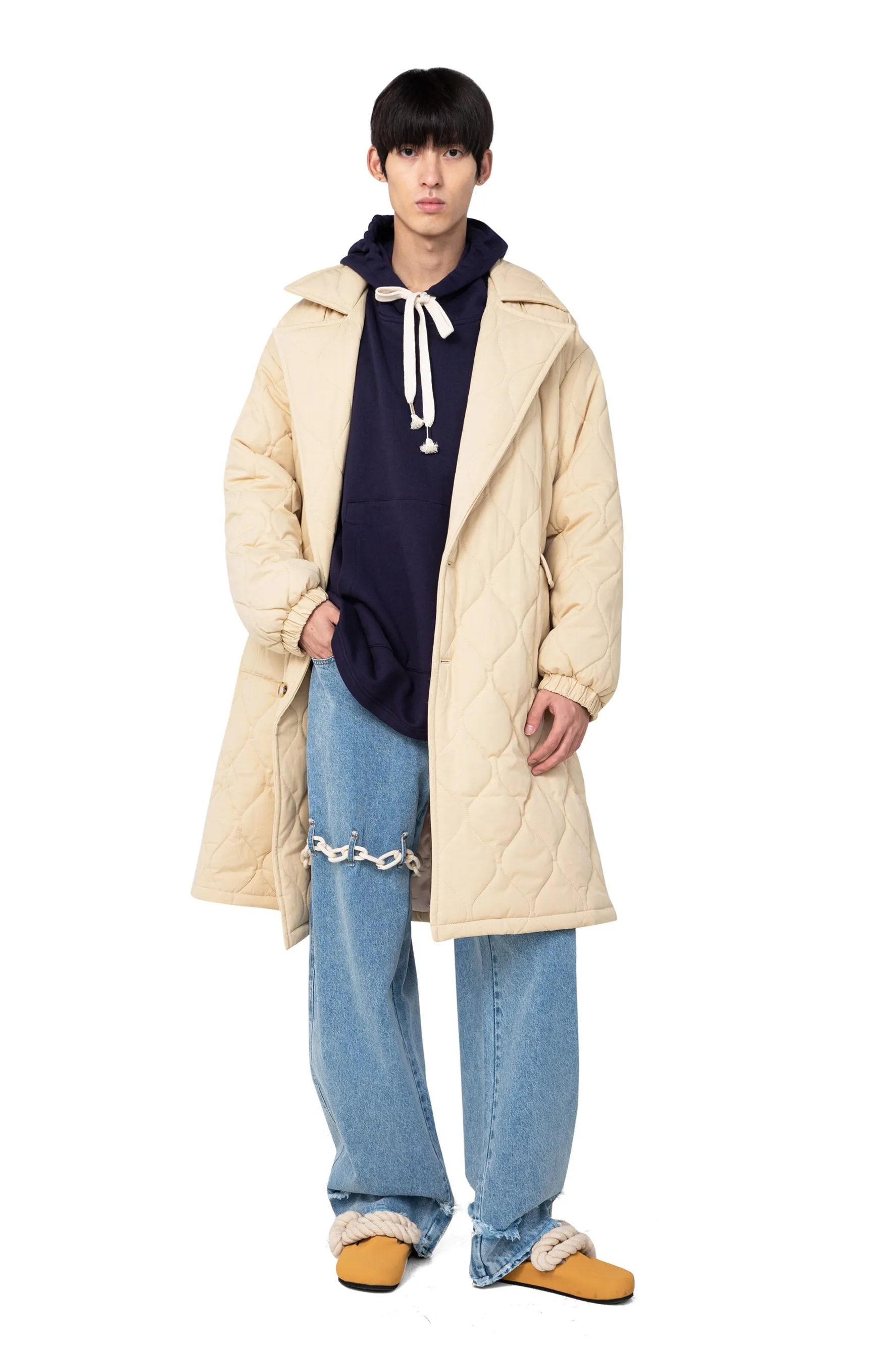 GAGNONLEE QUILTED PADDED COAT