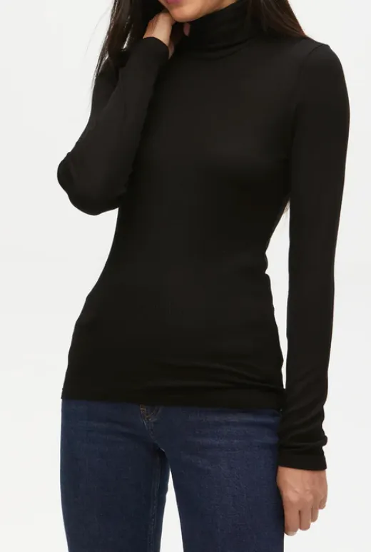 Gail Ribbed Turtleneck