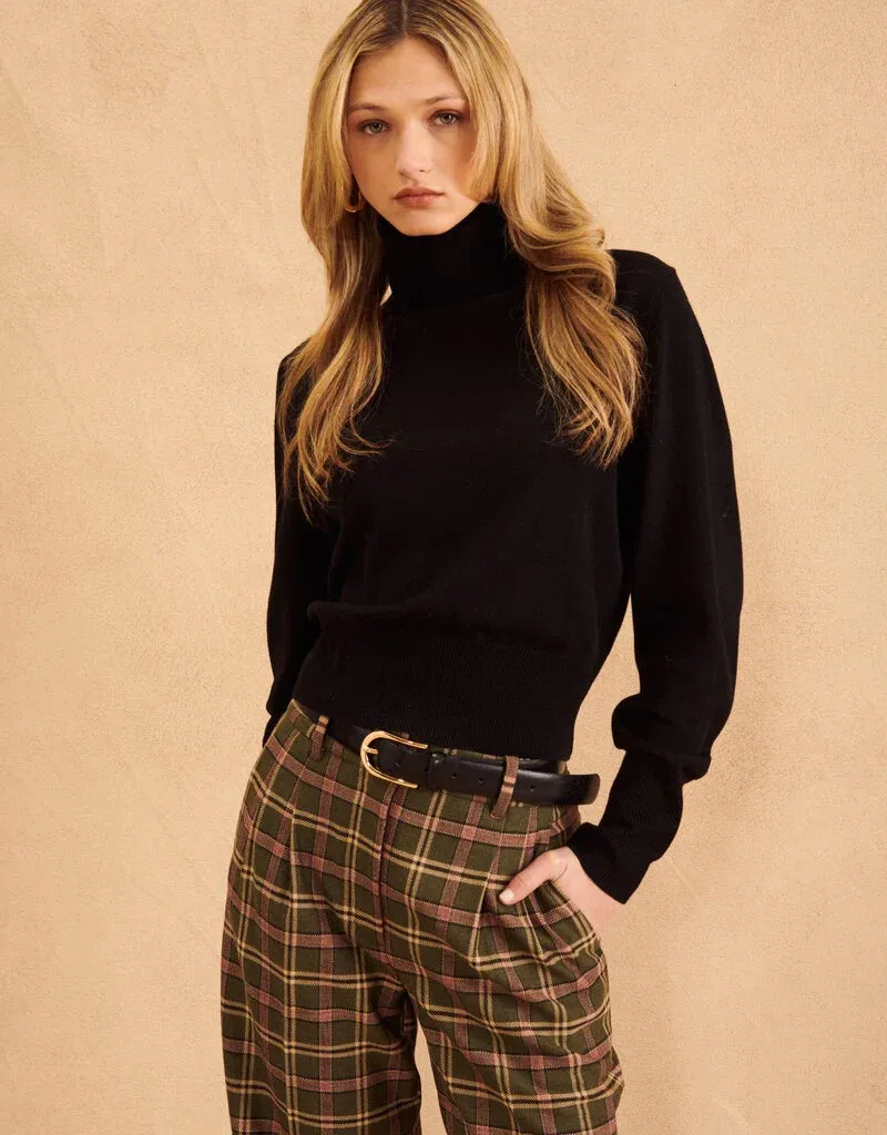 John   Jenn - William Sweater in Caviar
