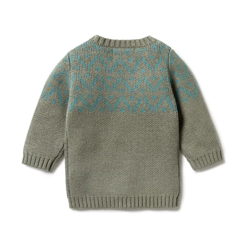 Knitted Fair Isle Jumper