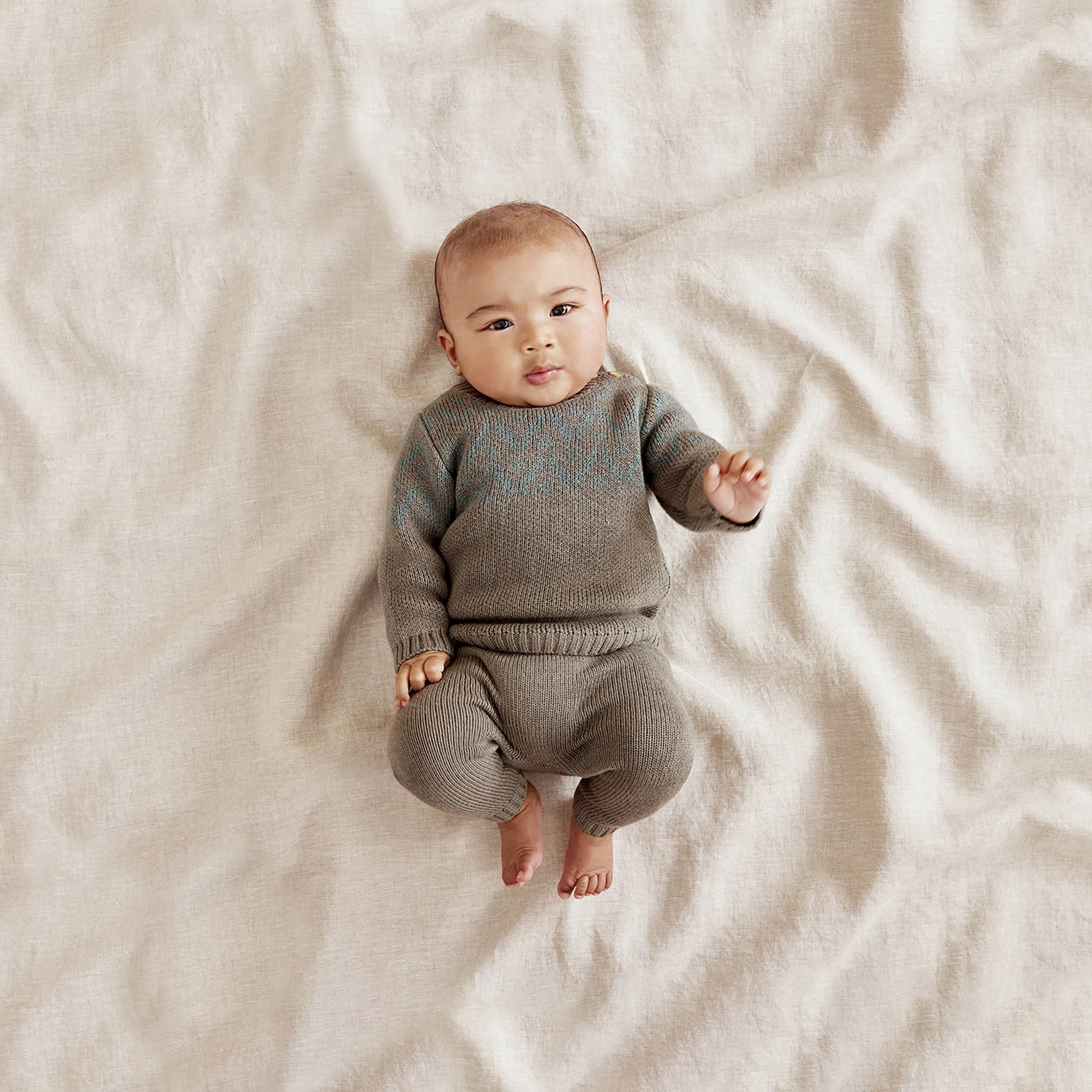 Knitted Fair Isle Jumper