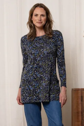 Lily & Me LM24542N High Tea Tunic Joyce Navy