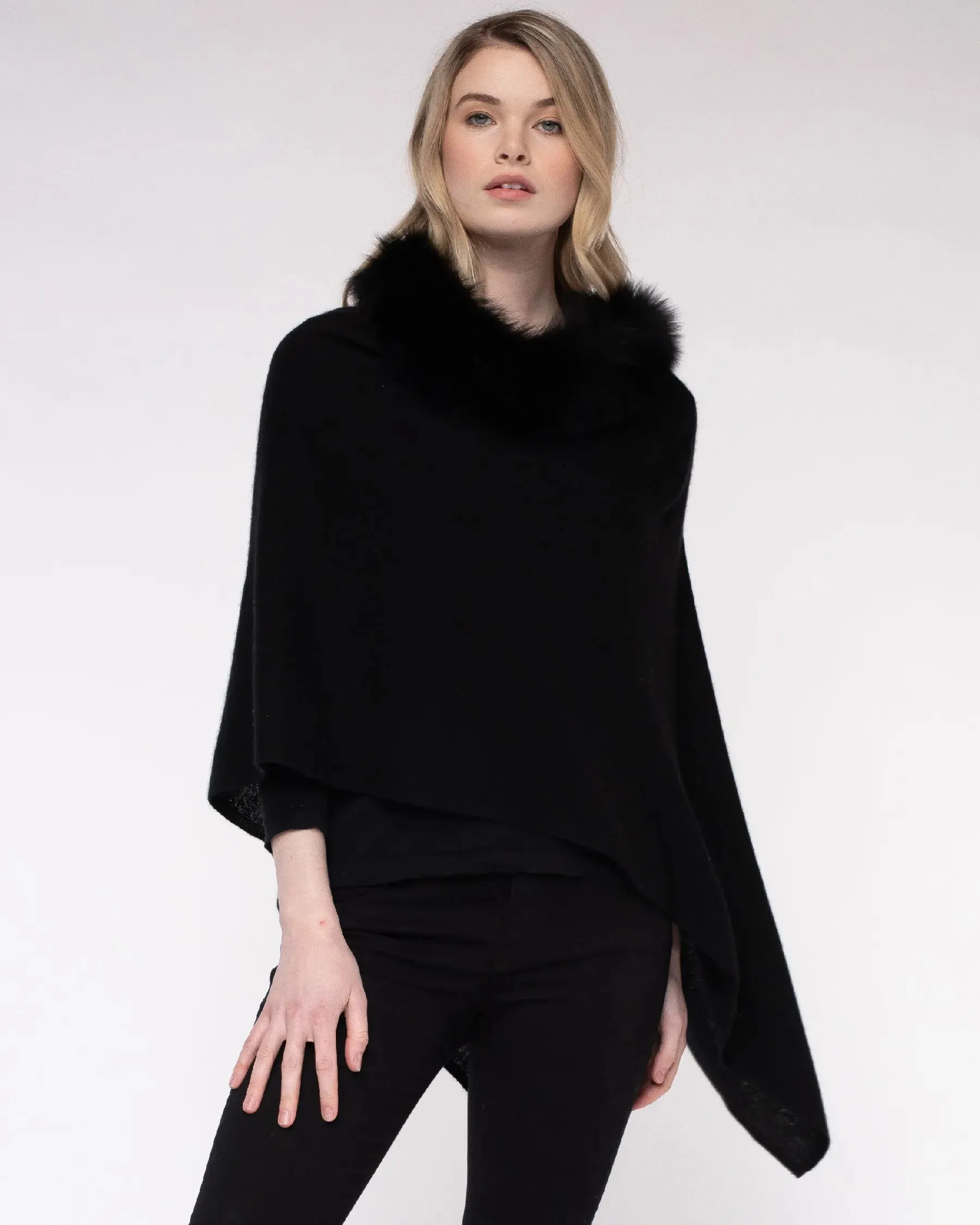 LUXE Windchill Fox Trim Topper