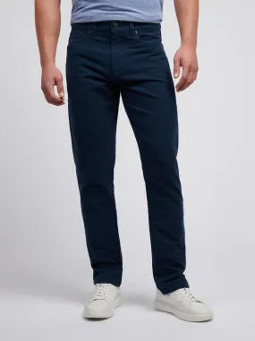 Mens Moleskin 5 Pocket Trousers in Dark Sapphire Navy