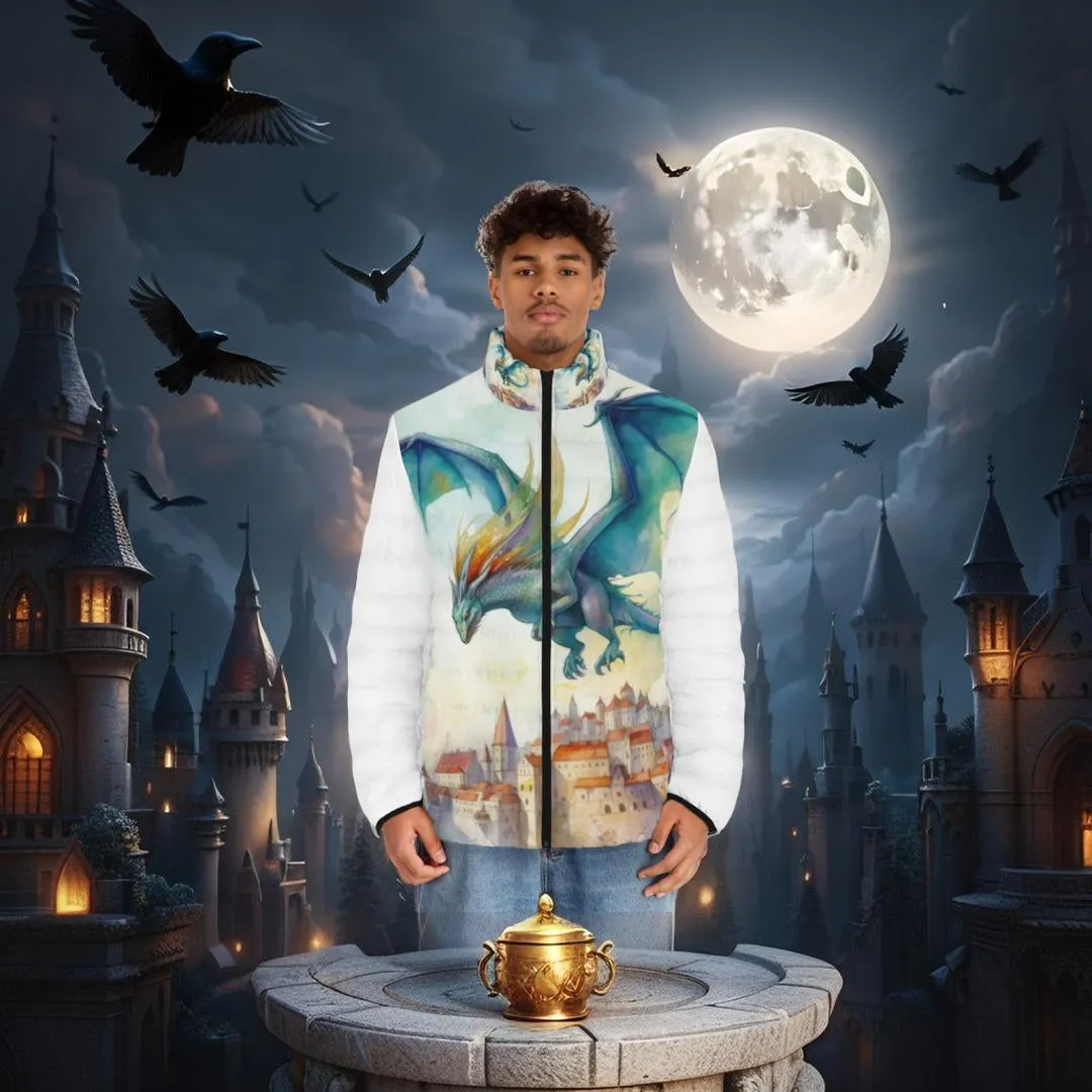 Men's Puffer Jacket  - Dragon Search