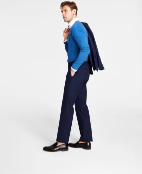 Michael Kors Mens Classic fit Dress Pants 36 / 32 Blue Solid