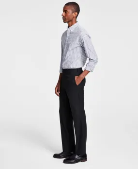 Michael Kors Mens Classic fit Dress Pants 44 / 30 Black Solid