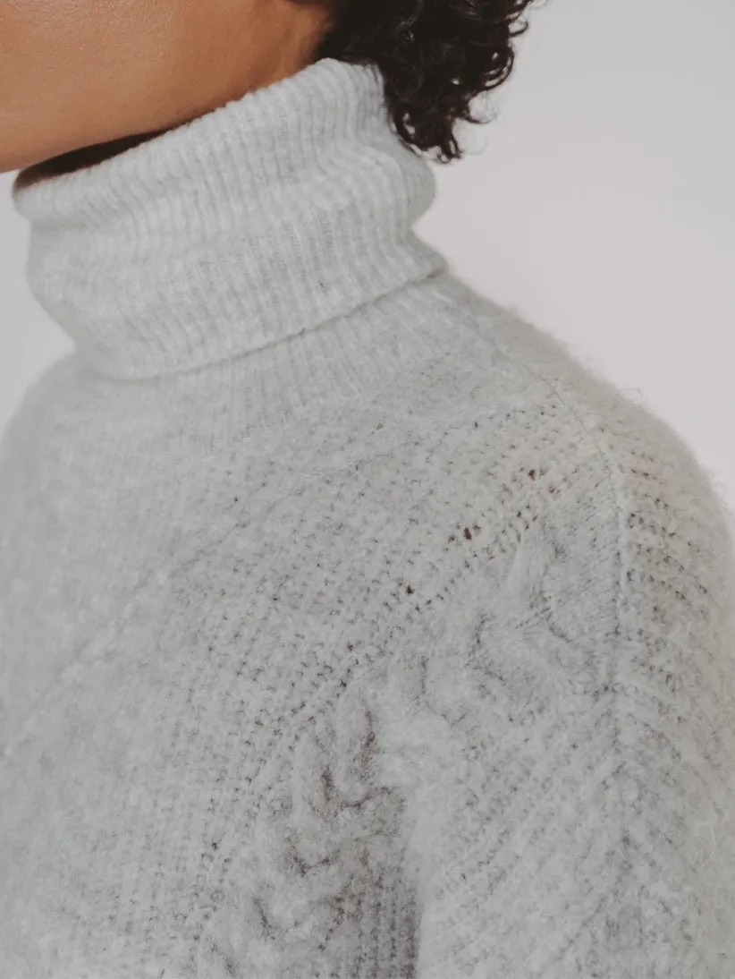 Monterosa Turtleneck Sweater in Black