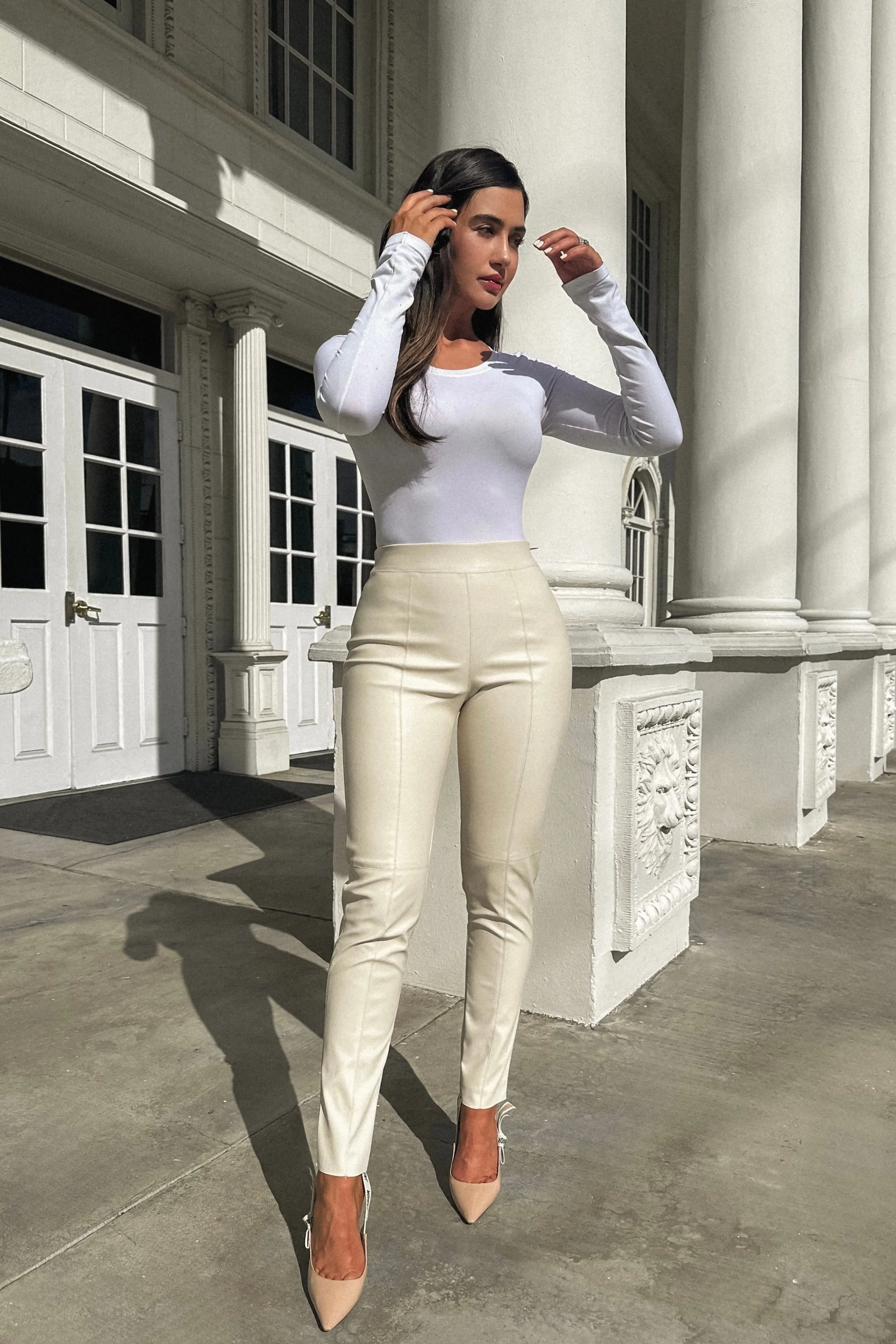 Nayeli Leather Pants