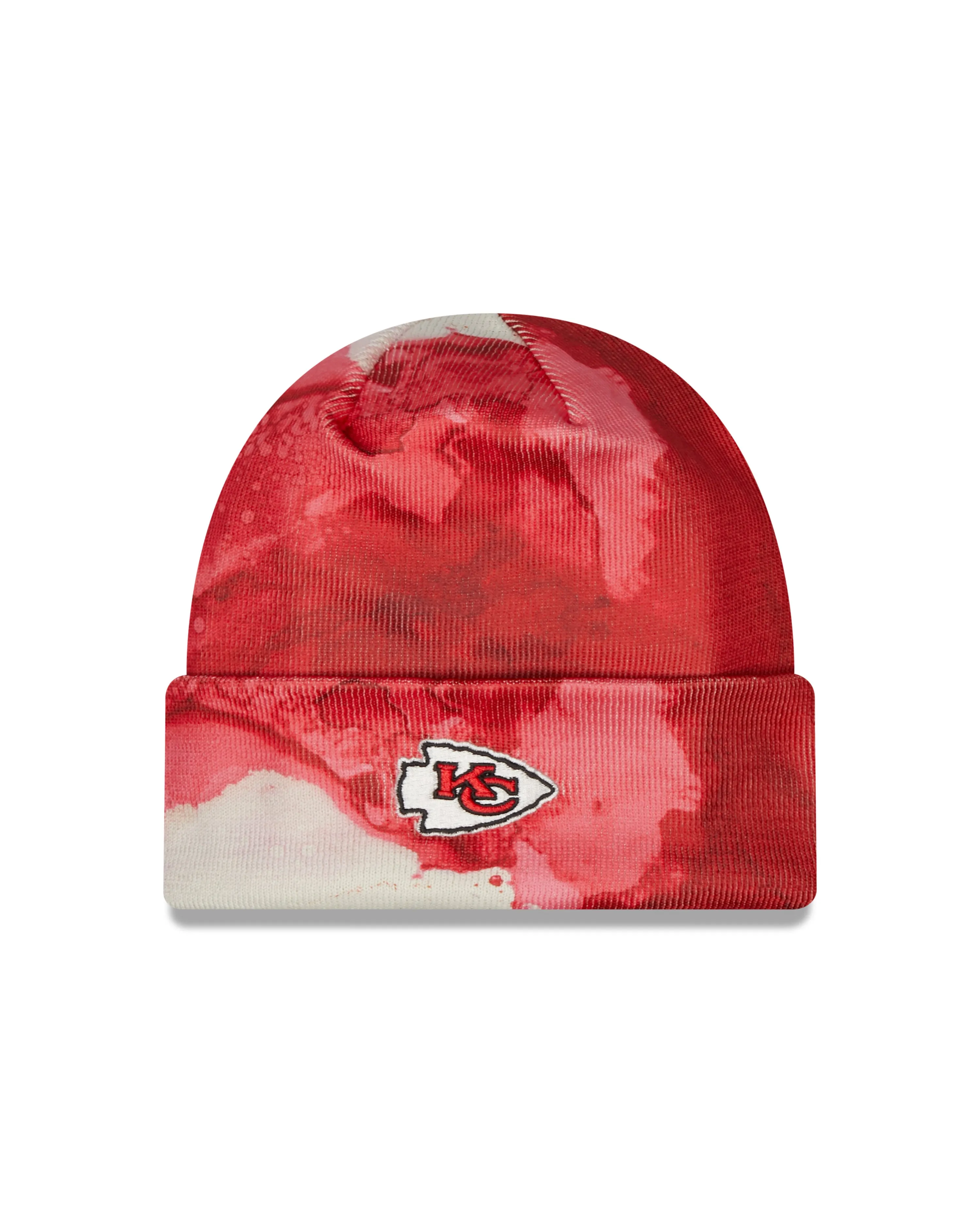 New Era NFL Men's Kansas City Chiefs 2022 Sideline Ink Knit Beanie One Size