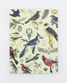 Ornithology: Birds Hardcover Notebook - Lined/Grid