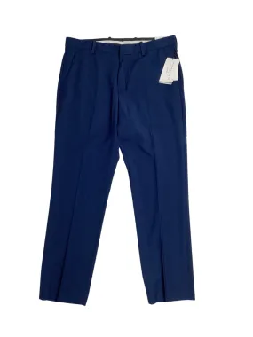 Perry Ellis Portfolio Mens Modern Fit Suit Dress Pants Blue Pants 32 x 32
