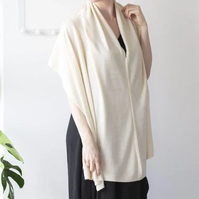 Personalised Easy To Wear Fine Knit Overhead Poncho