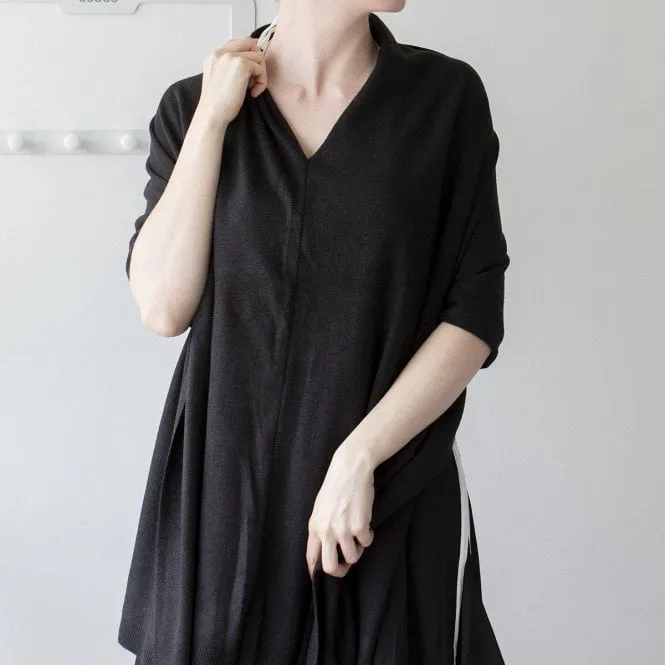 Personalised Easy To Wear Fine Knit Overhead Poncho