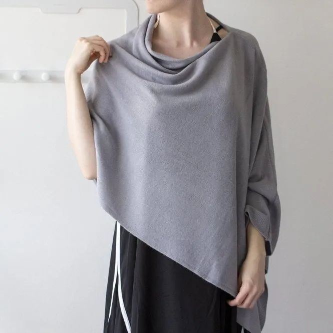 Personalised Easy To Wear Fine Knit Overhead Poncho