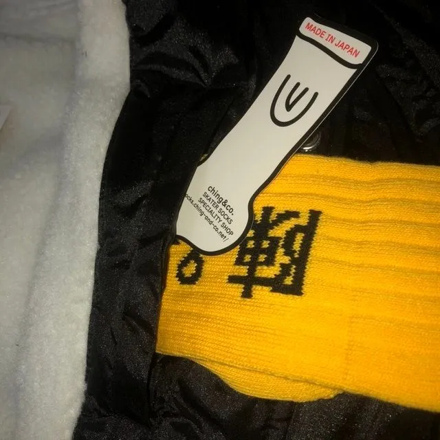 "yellow-" Bench Coat