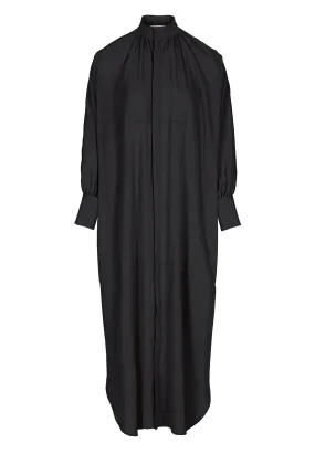 Regard Silk Dress Black
