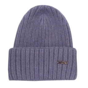 Ribbed Hat Blue