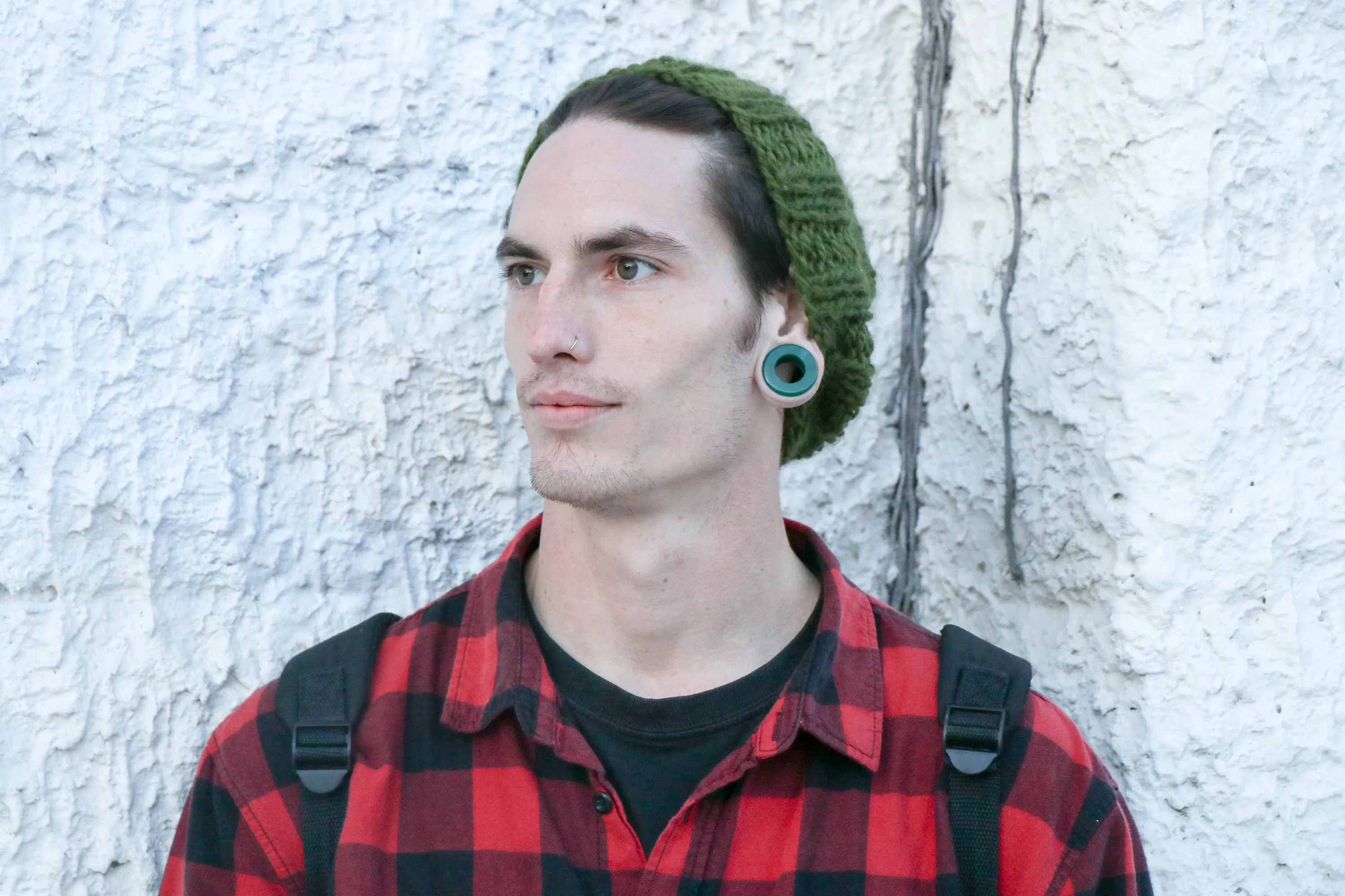 The Savage : Hand Knit Skull Hat