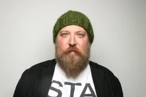 The Savage : Hand Knit Skull Hat