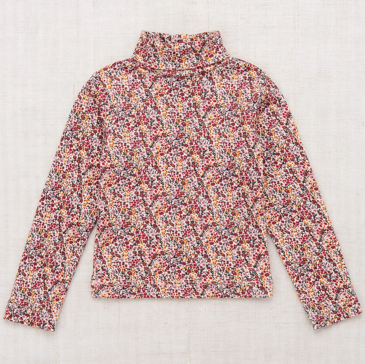 Turtleneck in String Mini Floral by Misha & Puff