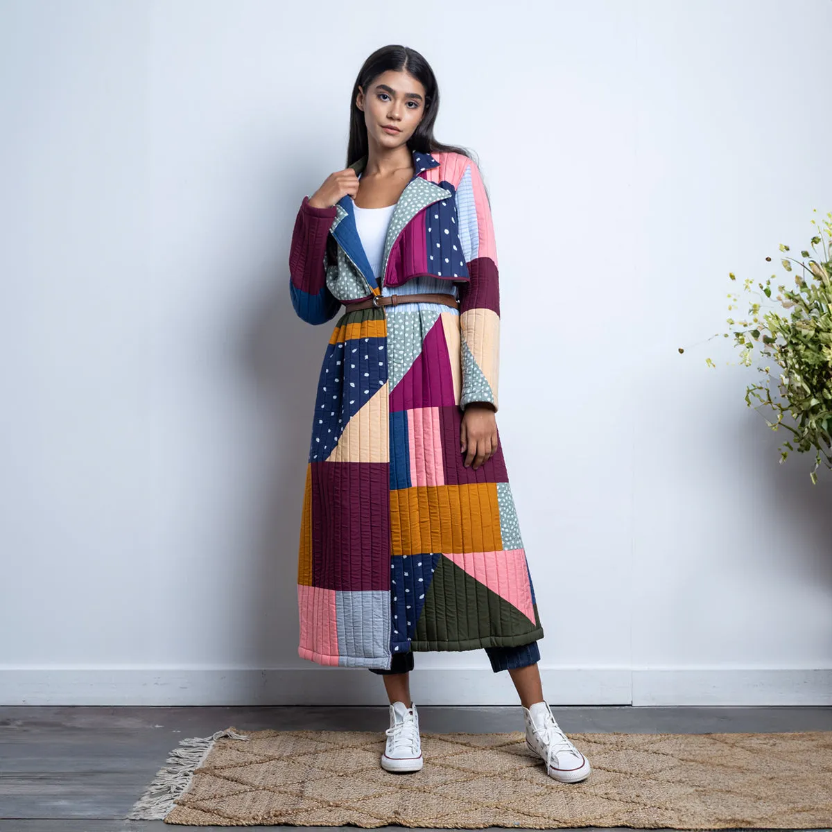 Vernon Quilted Trench