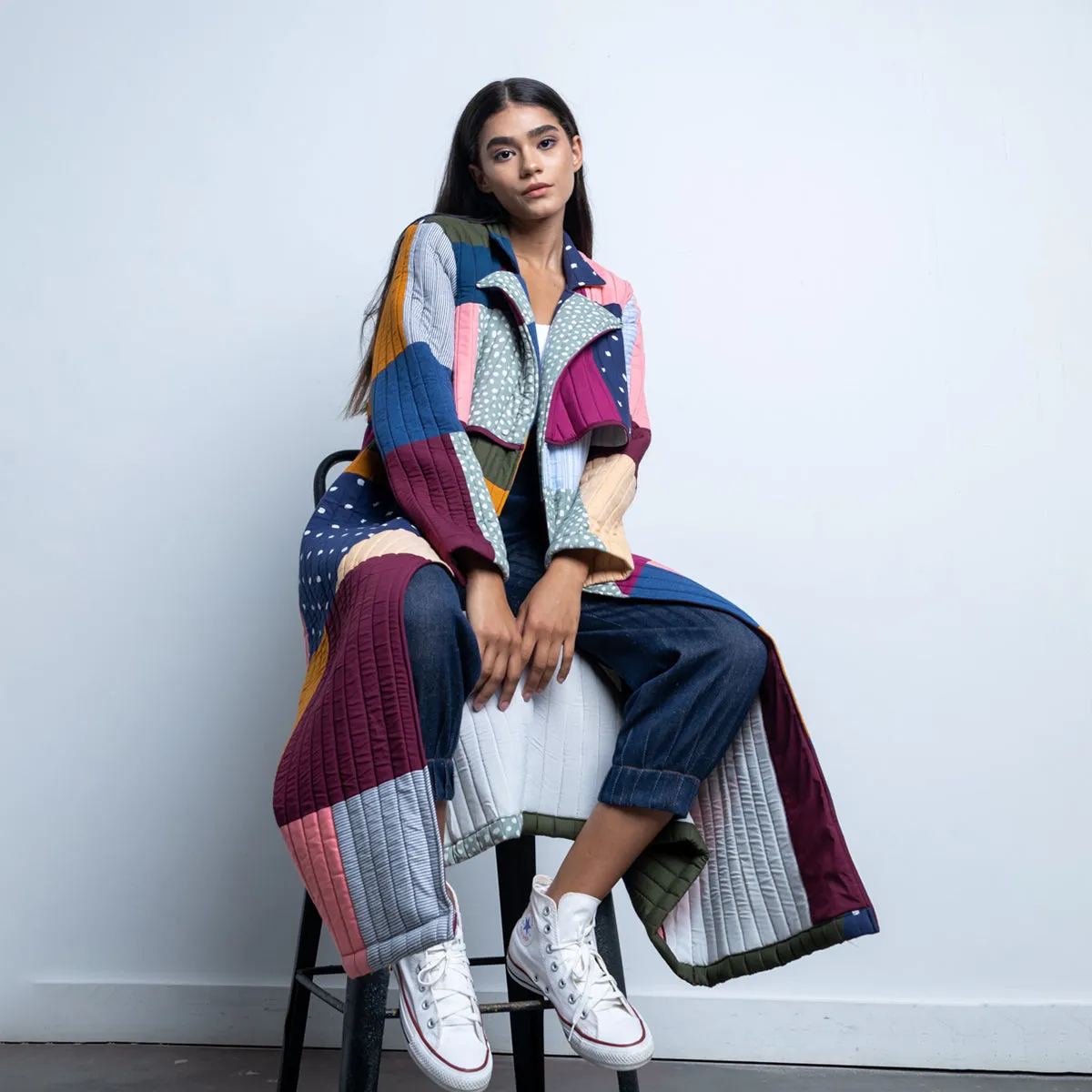 Vernon Quilted Trench