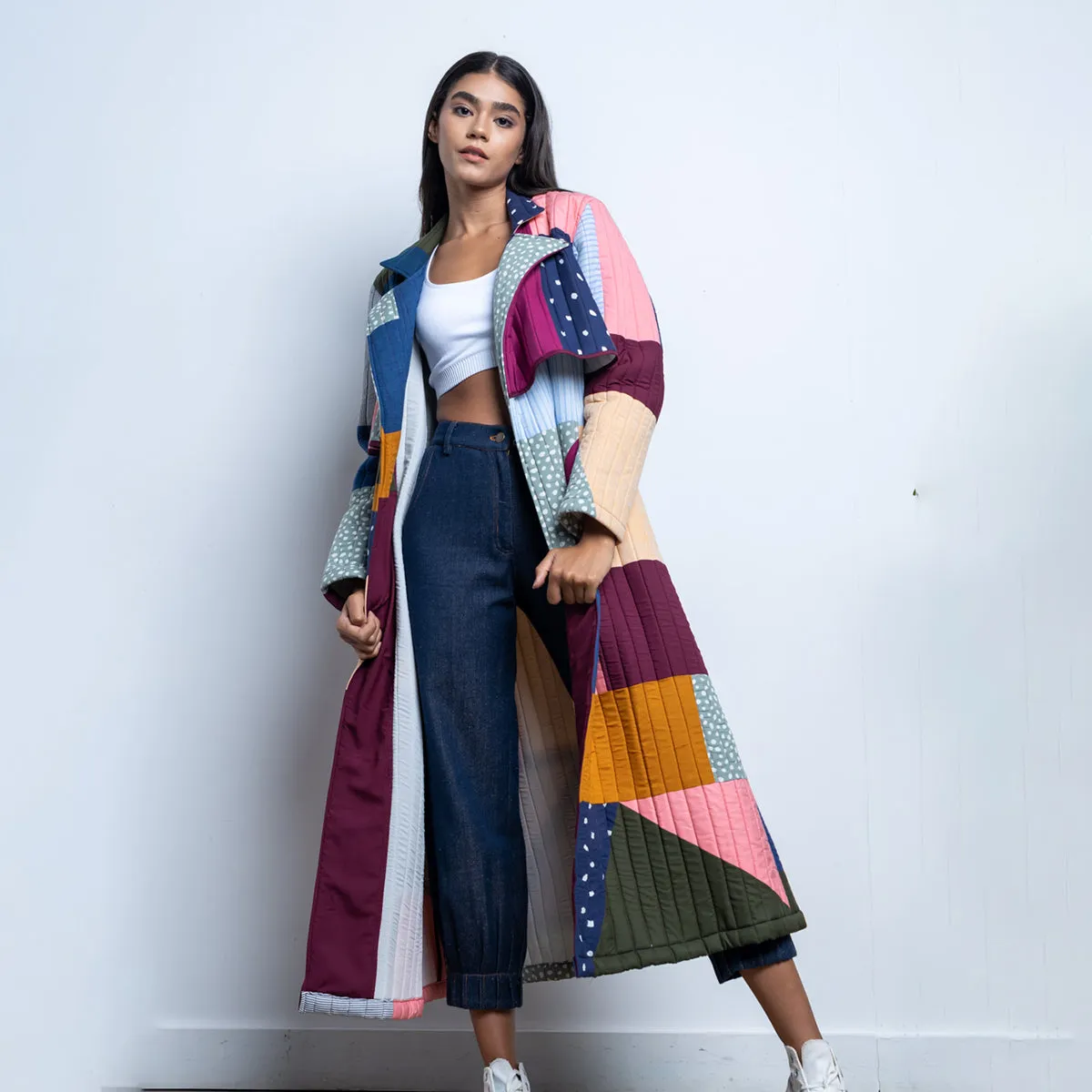 Vernon Quilted Trench