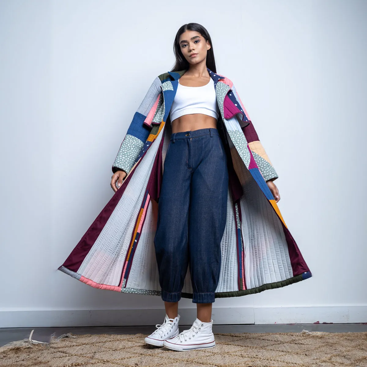 Vernon Quilted Trench